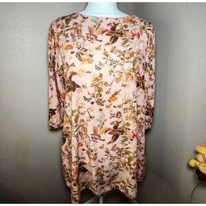 Odette Florence  Size S Handmade in Italy  Floral mini dress